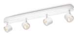 OPRAWA DOMOWA SUFITOWA LED 4X3W IP20 2700K 6700LM Z ŹRÓDŁEM EEL=A+ STAR WHITE - 562443116 - PHILIPS ŹRÓDŁA