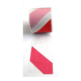 FOLIA OSTRZEGAWCZA BIAŁO-CZERWONA /100 MB/ - PZ-OZN0017-000000A - ANTICOR