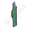 LISTWA PRZYŁĄCZENIOWA ZIELONA 13 ZACISKÓW DŁUGOŚĆ 113MM DO NEDBOX RWN EKINOX TX XL3125 RN65 - 004834 - LEGRAND