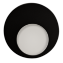 OPRAWKA ŚCIENNA PUNKTOWA N/T LED 14V DC CZARNA BARWA BIAŁA CIEPŁA MUNA 02-111-62 - LED10211162 - ZAMEL