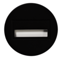 OPRAWKA ŚCIENNA PUNKTOWA P/T LED 14V DC CZARNA BARWA BIAŁA CIEPŁA SONA RAMKA OKRĄGŁA 13-211-62 - LED11321162 - ZAMEL