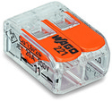 ZŁĄCZKA INSTALACYJNA 2X 0,2-4 MM2 UNIWERSALNA COMPACT WAGO - 221-412 - WAGO