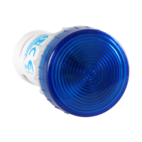 LAMPKA KOMPAKTOWA NIEBIESKA 24V BA9S Z LED 24V NA PRĄD ZM.I ST.BA9S-WYR.GOTOW. - PK22-LN-24-LED\AC/DC - SPAMEL