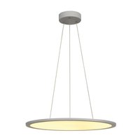 PANEL LED WISZĄCY 338 LED 40W ŚCIEMNIANIE 1-10V 2700K OKRĄGŁY SREBRNOSZARA  - 158632 - SPOTLINE