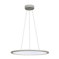 PANEL LED WISZĄCY 338 LED 40W ŚCIEMNIANIE 1-10V 4000K OKRĄGŁY SREBRNOSZARA - 158634 - SPOTLINE