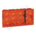 PUSZKA DO OSPRZĘTU MONOTWANEGO TABLICOWO (MOSAIC) 50 MM, 284 X 142 MM BATIBOX  - 080128 - LEGRAND