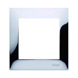RAMKA POJEDYNCZA UNIWERSALNA - IP20 / IP44 CHROM SIMON 54 - DR1/63 - KONTAKT SIMON